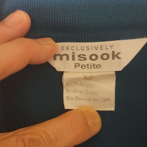 Exclusively misook 2piece cardigan size xs - Picture 13 of 15